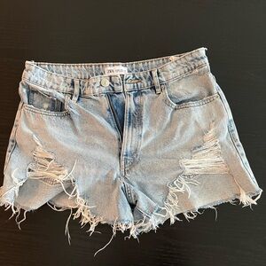 Light wash Jean shorts